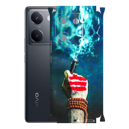 VIVO Y Series Phone Skins (All Models) - Mahadev Bhakt - 3D Embossed Finish (L-146) Vivo Y200 Pro