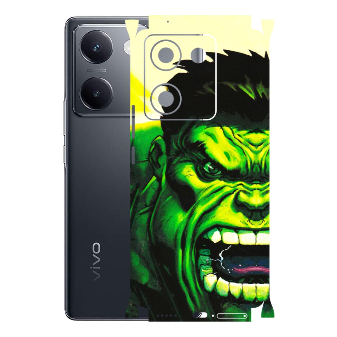 VIVO Y Series Phone Skins (All Models) - Hulk - 3D Embossed Finish (L-180) Vivo Y200 Pro