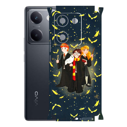 VIVO Y Series Phone Skins (All Models) - Harry Potter - 3D Embossed Finish (L-183) Vivo Y200 Pro