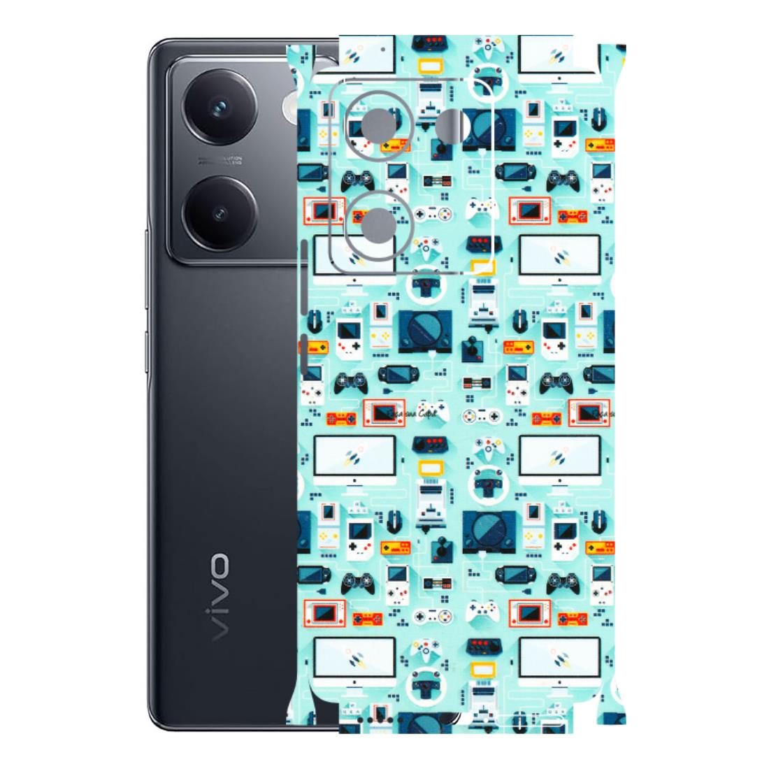 VIVO Y Series Phone Skins (All Models) - Gadgets Doodle - 3D Embossed Finish (L-184) Vivo Y200 Pro