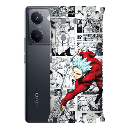 VIVO Y Series Phone Skins (All Models) - Anime Comic - 3D Embossed Finish (L-192) Vivo Y200 Pro