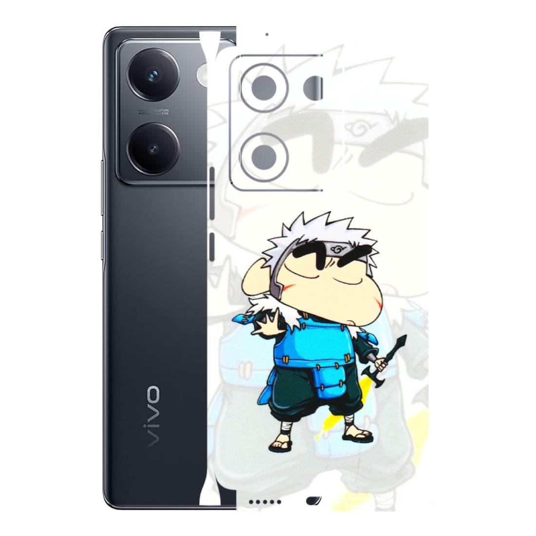 VIVO Y Series Phone Skins (All Models) - Angry Young Shinchan - 3D Embossed Finish (L-226) Vivo Y200 Pro