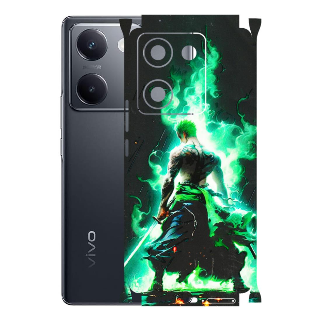 VIVO Y Series Phone Skins (All Models) - Zoro Sword - 3D Embossed Finish (L-241) Vivo Y200 Pro