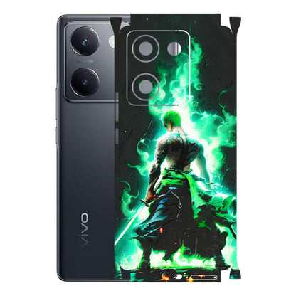 VIVO Y Series Phone Skins (All Models) - Zoro Sword - 3D Embossed Finish (L-241) Vivo Y200 Pro
