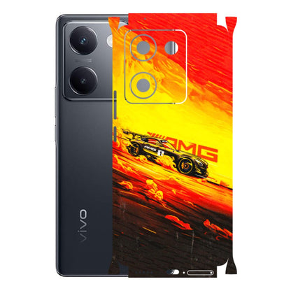 VIVO Y Series Phone Skins (All Models) - AMG Car Speed Cover - 3D Embossed Finish (L-256) Vivo Y200 Pro
