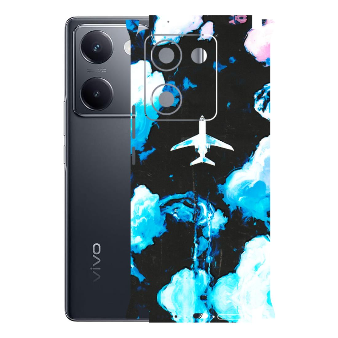 VIVO Y Series Phone Skins (All Models) - Travel In Airline - 3D Embossed Finish (L-264) Vivo Y200 Pro
