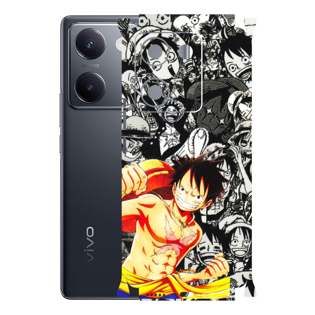 VIVO Y Series Phone Skins (All Models) - Anime Comics Games Doodles - 3D Embossed Finish (L-27) Vivo Y200 Pro