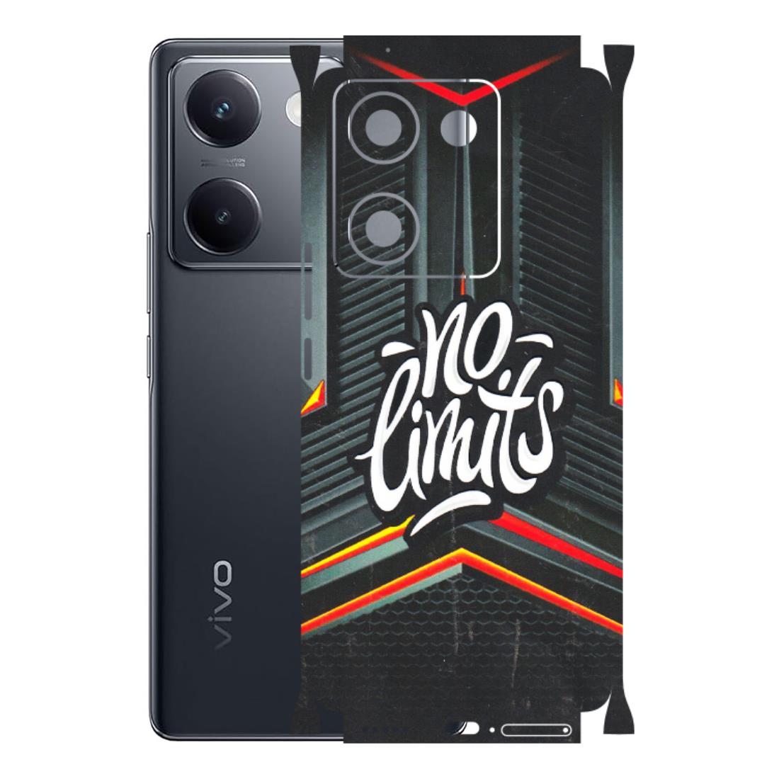 VIVO Y Series Phone Skins (All Models) - No Limits - 3D Embossed Finish (L-286) Vivo Y200 Pro