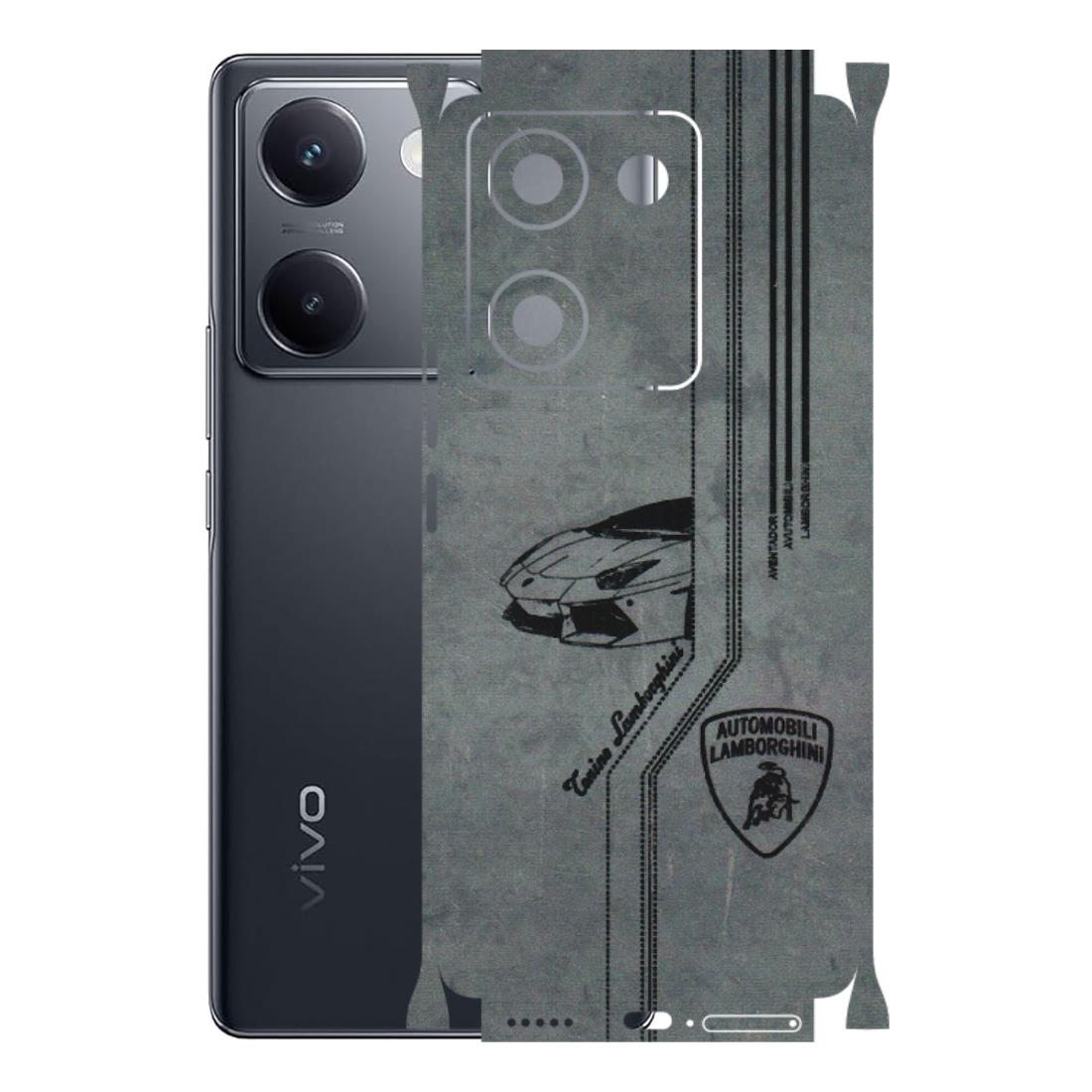 VIVO Y Series Phone Skins (All Models) - New Lamborgini Aventador - 3D Embossed Finish (L-321) Vivo Y200 Pro