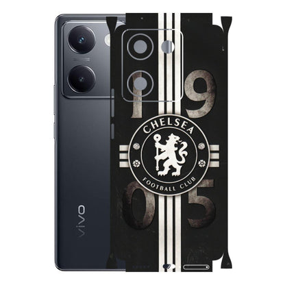VIVO Y Series Phone Skins (All Models) - Chelsea Fan Club - 3D Embossed Finish (L-36) Vivo Y200 Pro
