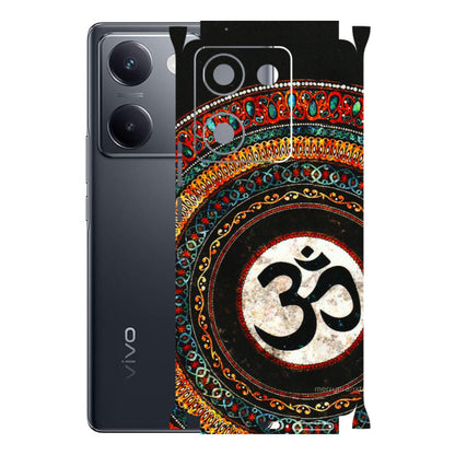 VIVO Y Series Phone Skins (All Models) - Aum Chant Abstract - 3D Embossed Finish (L-42) Vivo Y200 Pro