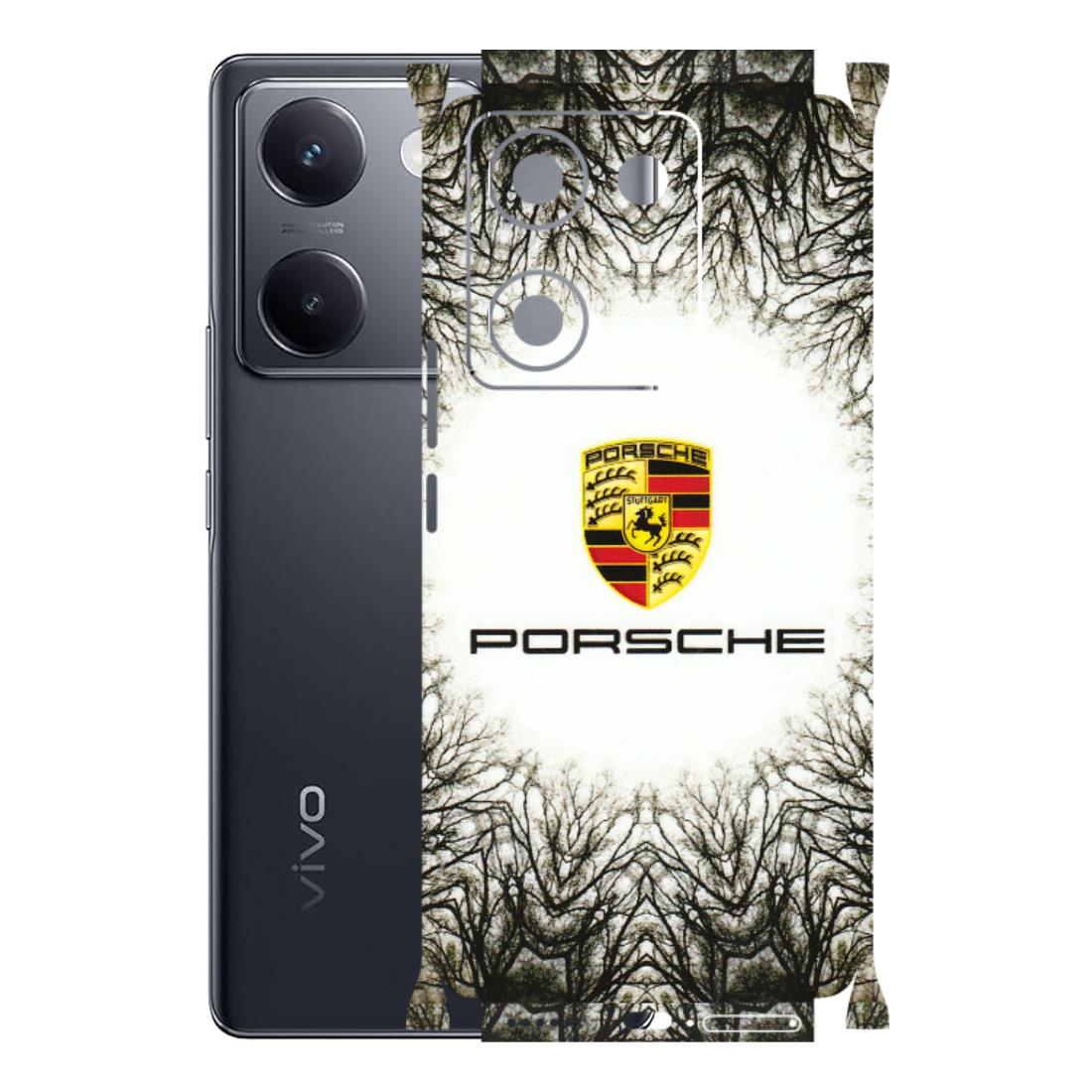 VIVO Y Series Phone Skins (All Models) - Porche Classic - 3D Embossed Finish (L-51) Vivo Y200 Pro