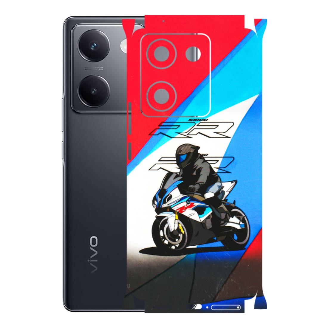 VIVO Y Series Phone Skins (All Models) - Bikers Love - 3D Embossed Finish (L-58) Vivo Y200 Pro