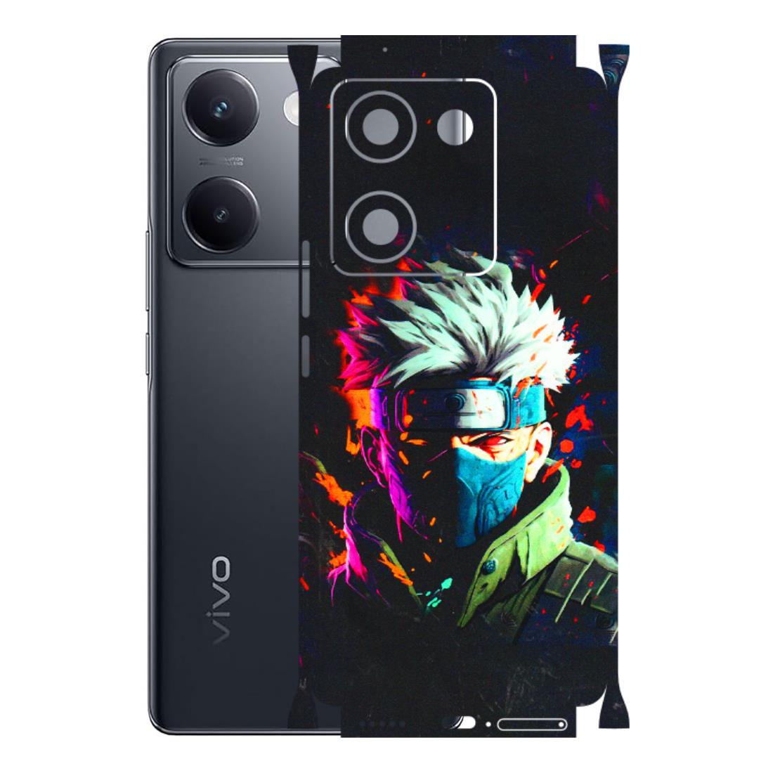 VIVO Y Series Phone Skins (All Models) - Anime Cool Character - 3D Embossed Finish (L-59) Vivo Y200 Pro