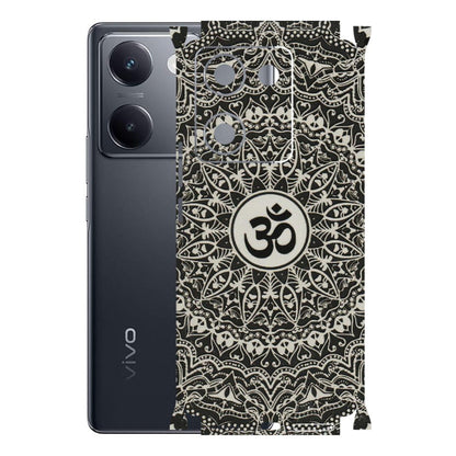 VIVO Y Series Phone Skins (All Models) - Aum Elegant Mandala - 3D Embossed Finish (L-62) Vivo Y200 Pro