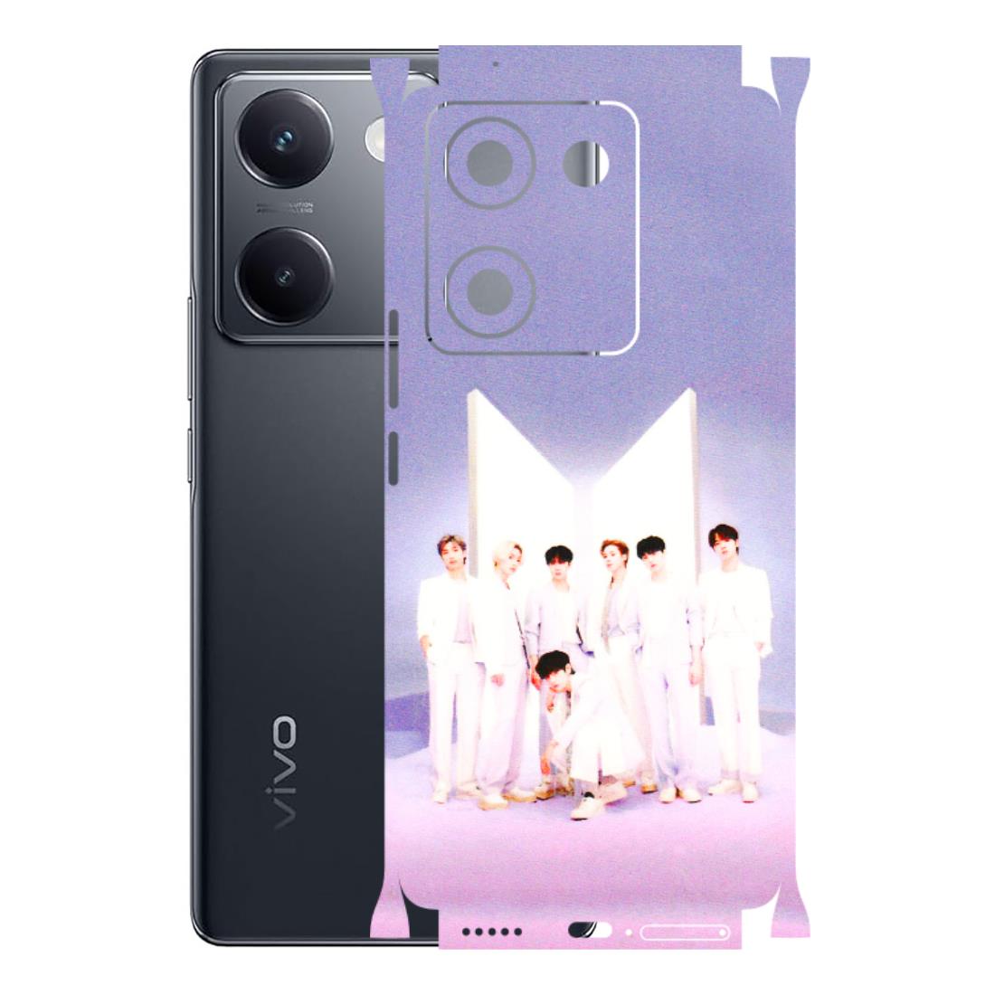 VIVO Y Series Phone Skins (All Models) - BTS - 3D Embossed Finish (L-94) Vivo Y200 Pro