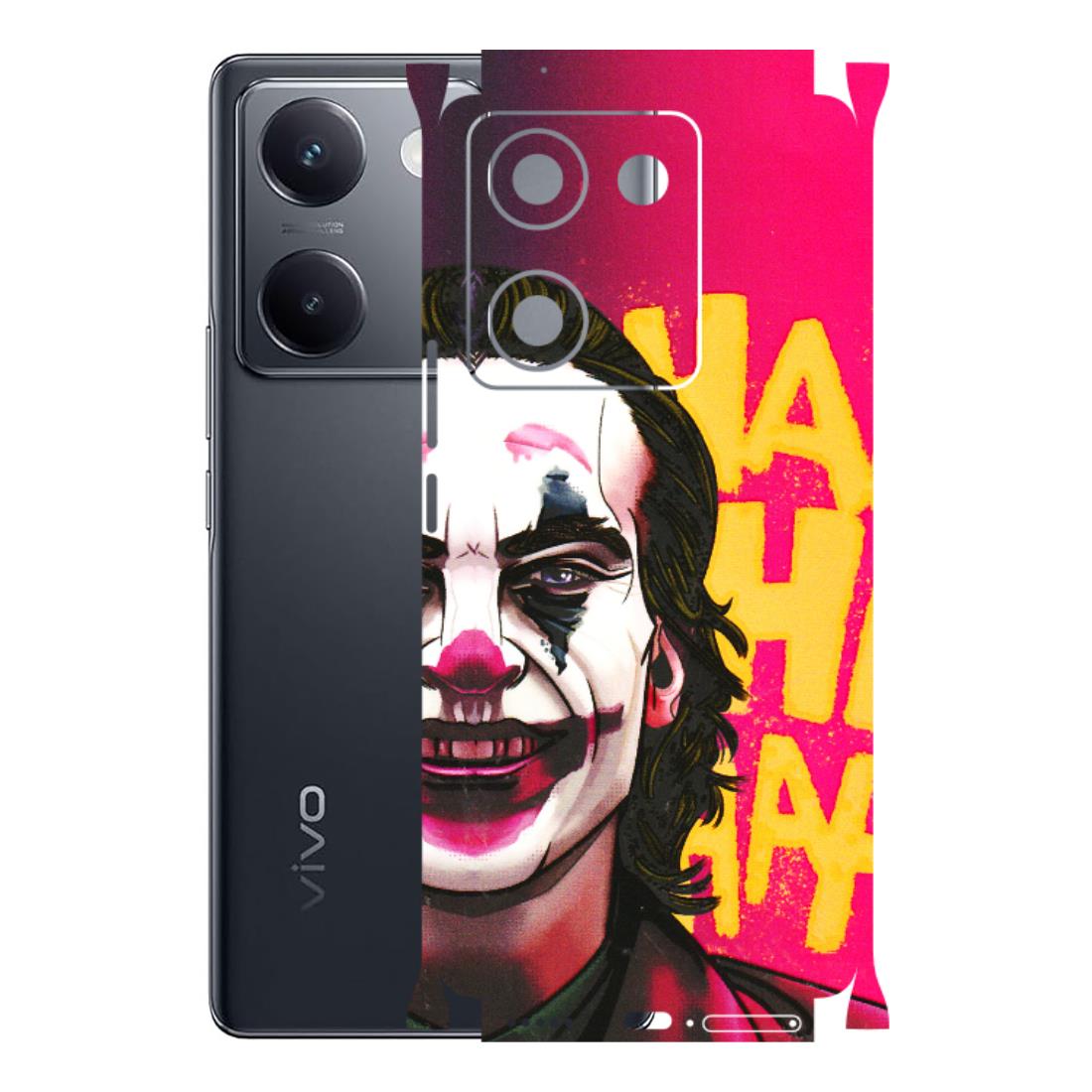 VIVO Y Series Phone Skins (All Models) - Joker Evil Laugh - 3D Embossed Finish (L-97) Vivo Y200 Pro