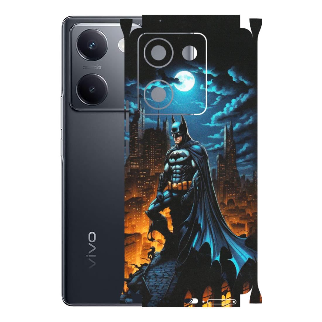VIVO Y Series Phone Skins (All Models) - Batman Arkham City - Matte Finish (M-01) Vivo Y200 Pro