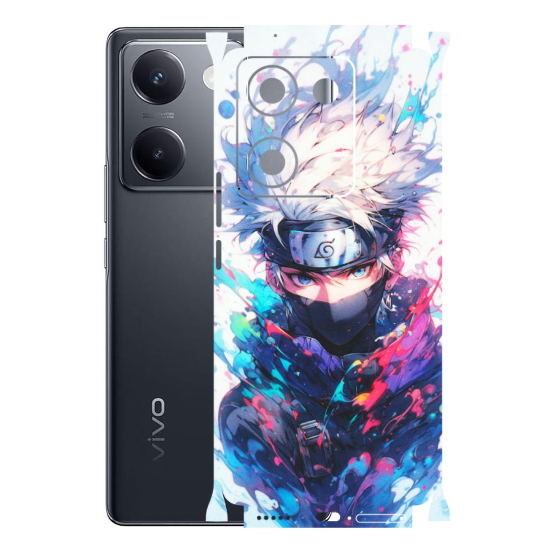 VIVO Y Series Phone Skins (All Models) - Naruto Face Mask - Matte Finish (M-03) Vivo Y200 Pro