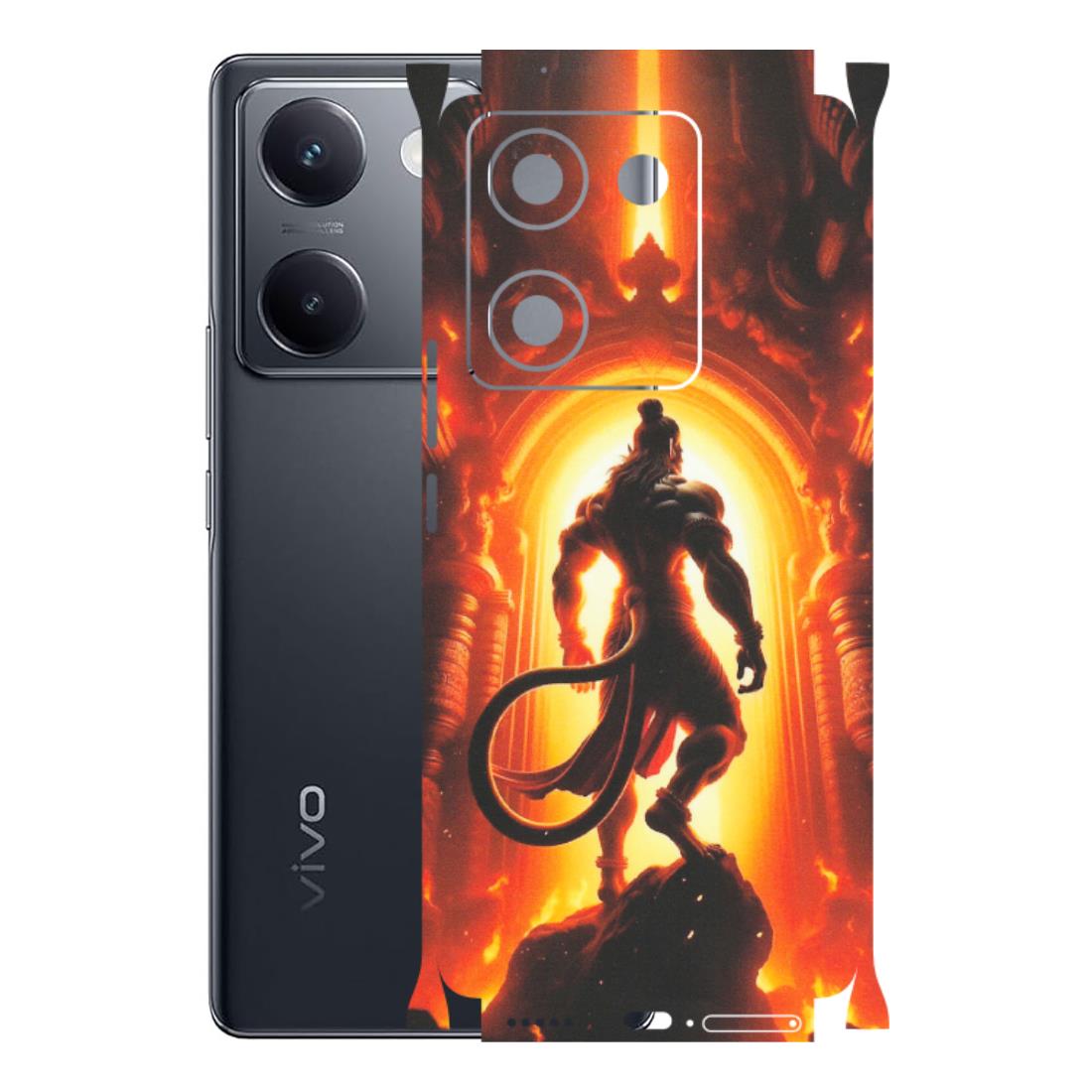 VIVO Y Series Phone Skins (All Models) - HanumanJi - Matte Finish (M-06) Vivo Y200 Pro