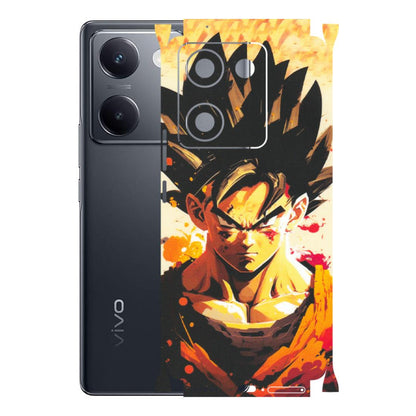 VIVO Y Series Phone Skins (All Models) - Angry Goku - Matte Finish (M-12) Vivo Y200 Pro