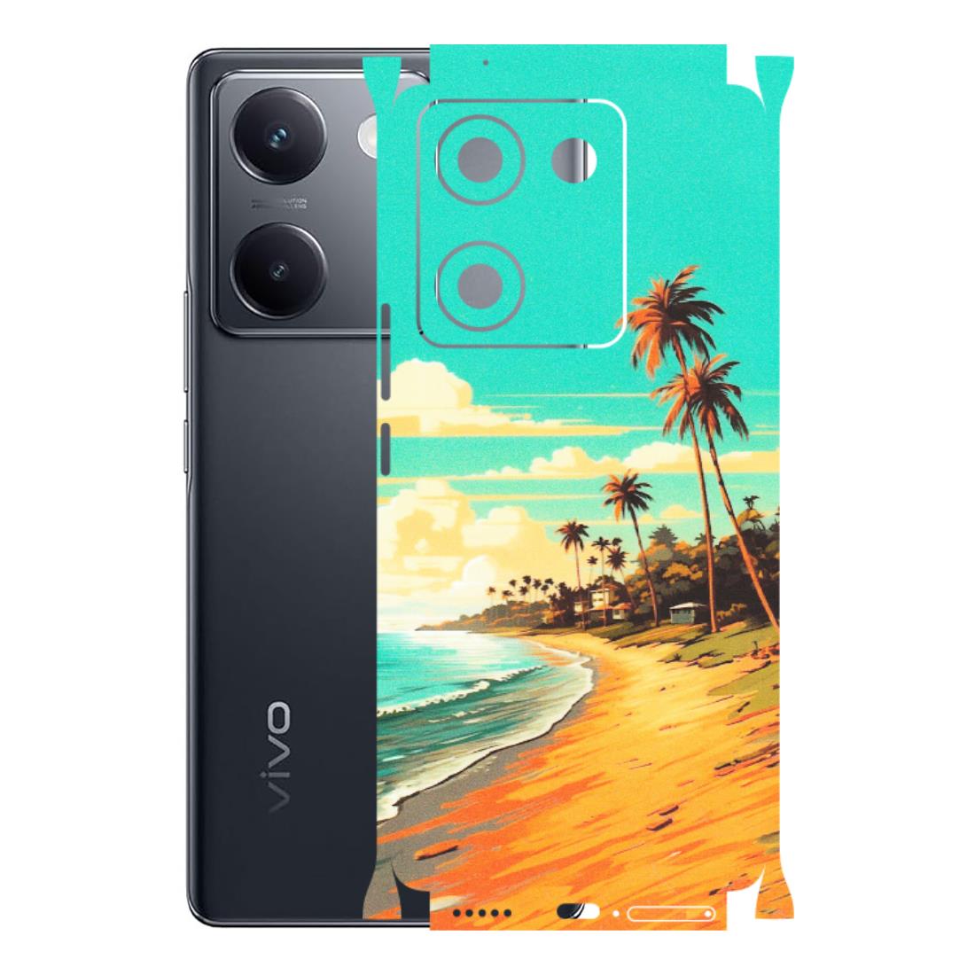 VIVO Y Series Phone Skins (All Models) - Miami Beach - Matte Finish (M-136) Vivo Y200 Pro