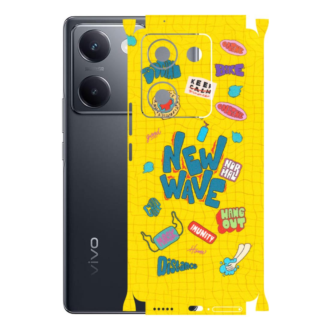 VIVO Y Series Phone Skins (All Models) - New Wave Life - Matte Finish (M-17) Vivo Y200 Pro