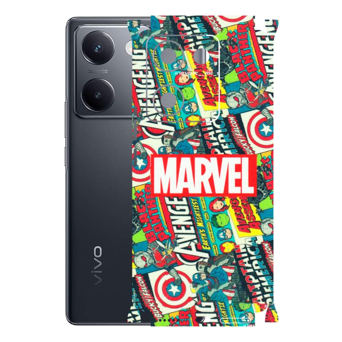 VIVO Y Series Phone Skins (All Models) - Marvel Comic Lover - Matte Finish (M-30) Vivo Y200 Pro