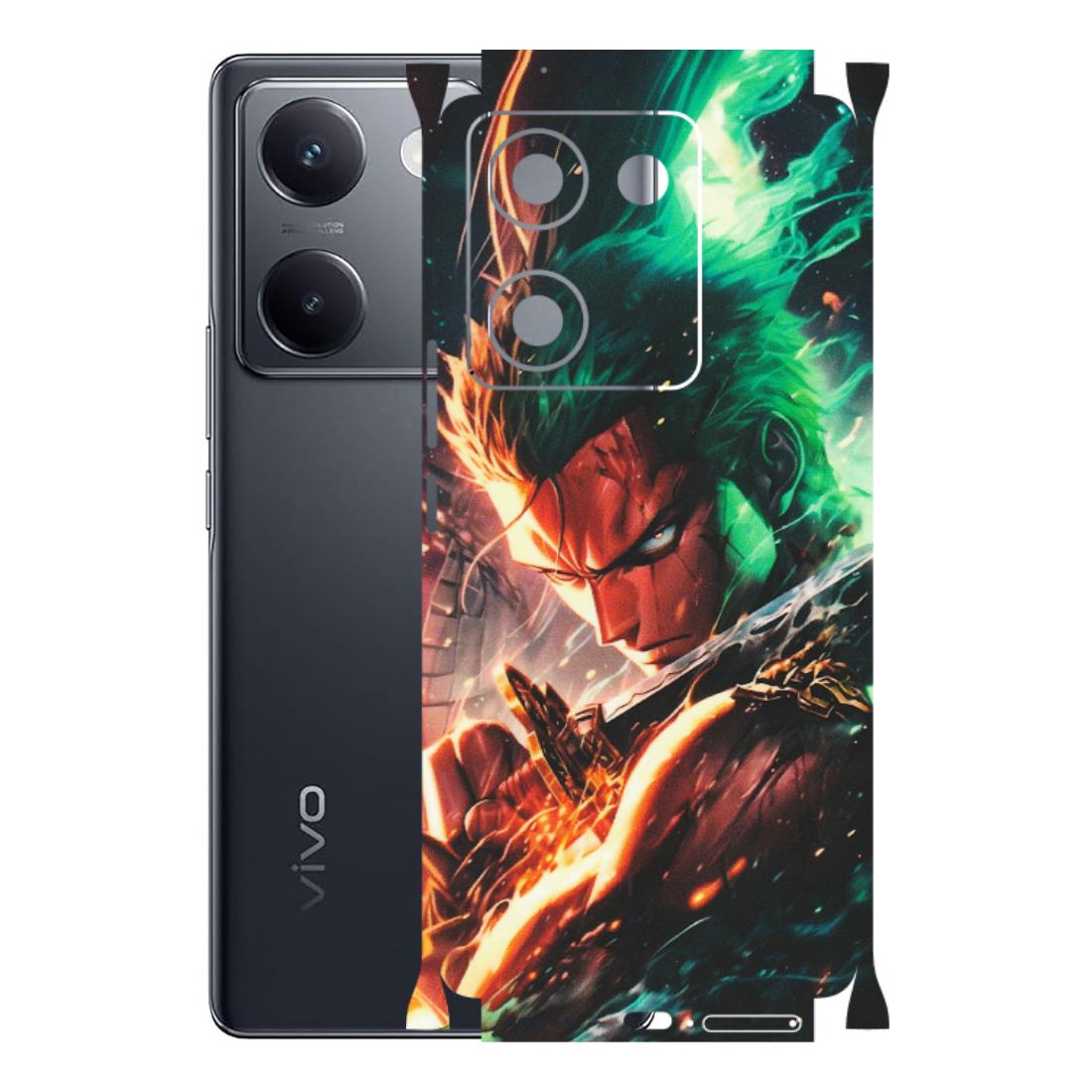 VIVO Y Series Phone Skins (All Models) - Anime Gojo Sword - Matte Finish (M-32) Vivo Y200 Pro