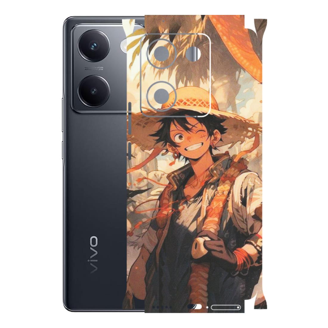 VIVO Y Series Phone Skins (All Models) - Anime Character Smile - Matte Finish (M-33) Vivo Y200 Pro