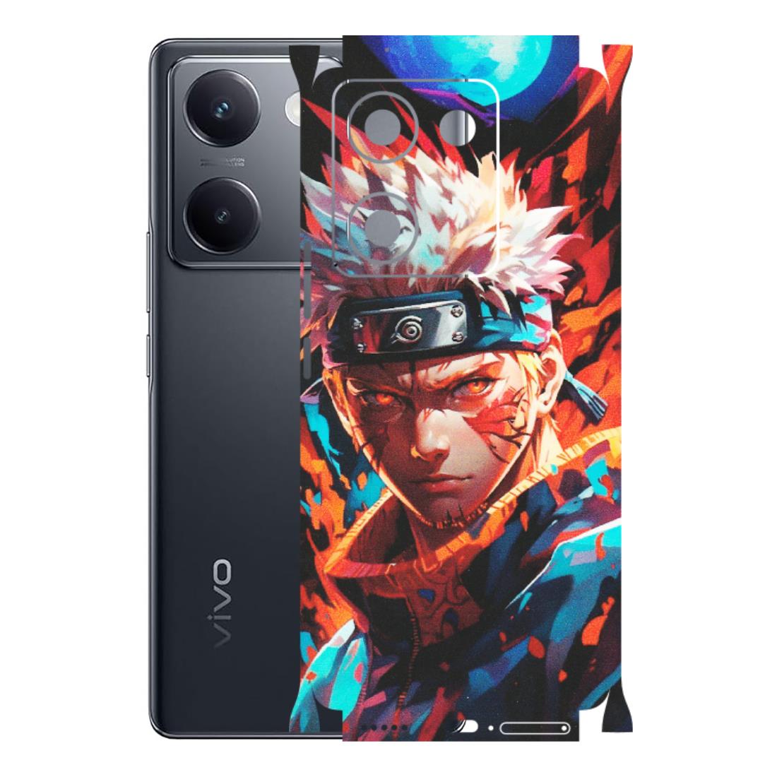 VIVO Y Series Phone Skins (All Models) - Anime Ferocious Character - Matte Finish (M-44) Vivo Y200 Pro