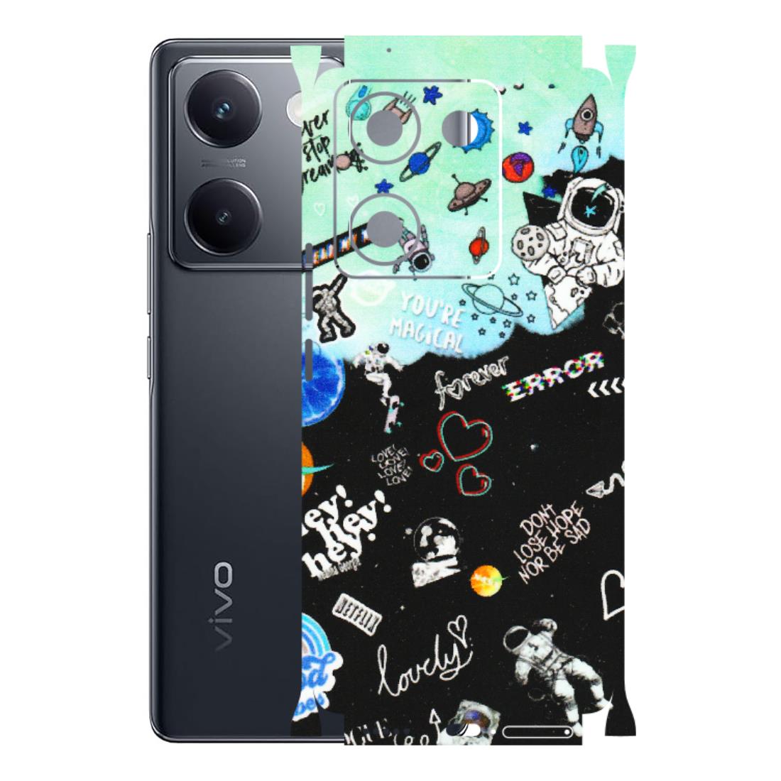 VIVO Y Series Phone Skins (All Models) - Living In A Space Dream - Matte Finish (M-46) Vivo Y200 Pro