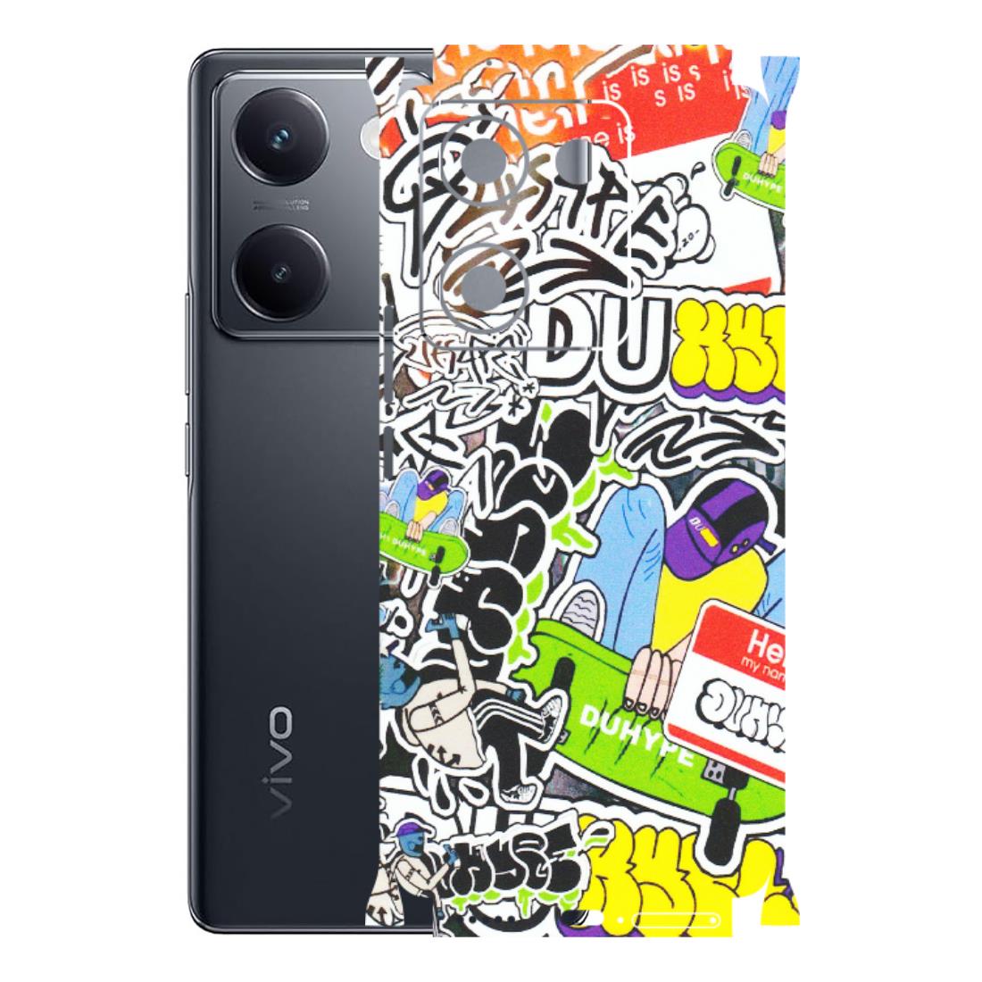 VIVO Y Series Phone Skins (All Models) - Dope Graffiti - Matte Finish (M-61) Vivo Y200 Pro