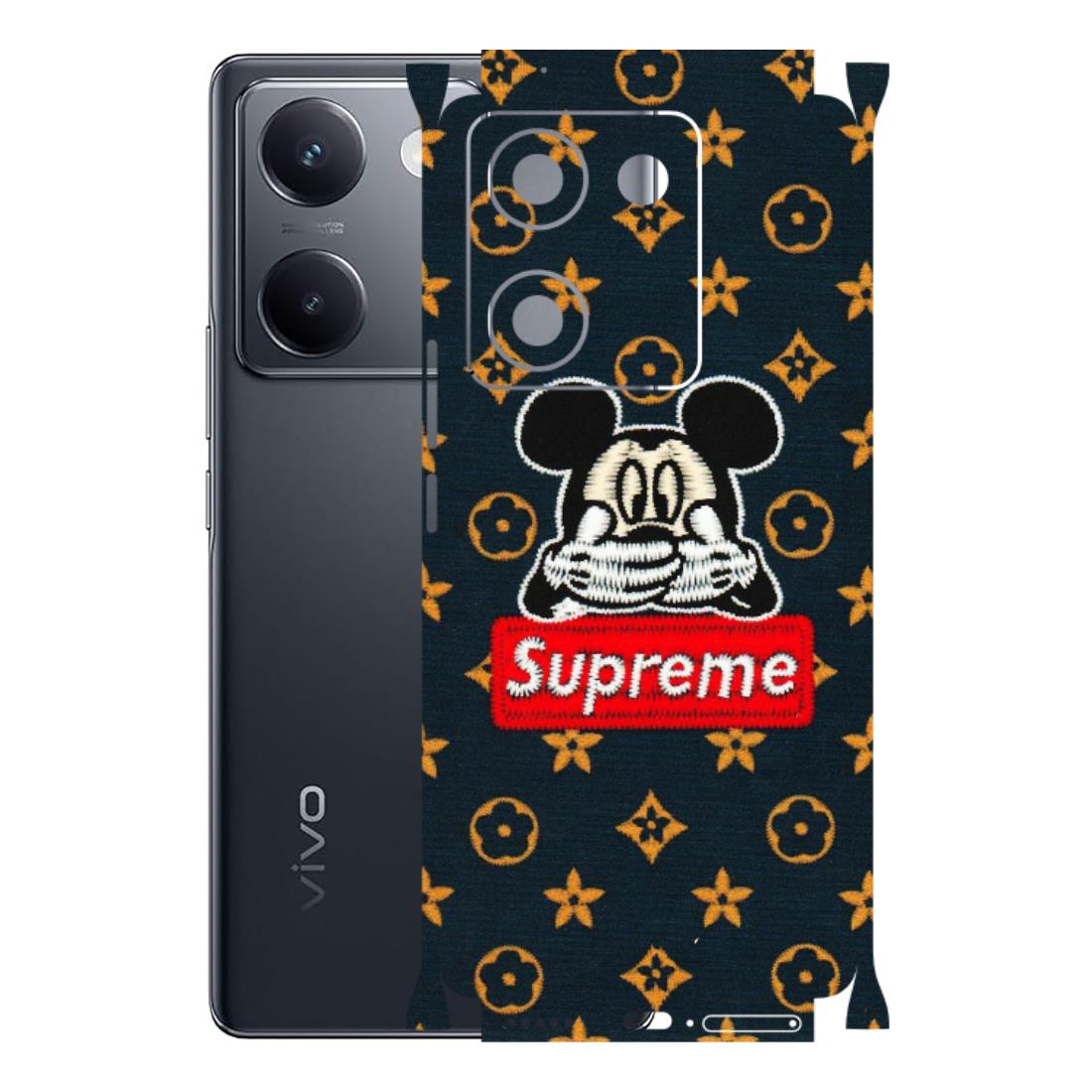 VIVO Y Series Phone Skins (All Models) - Mickey Supreme - Matte Finish (M-83) Vivo Y200 Pro