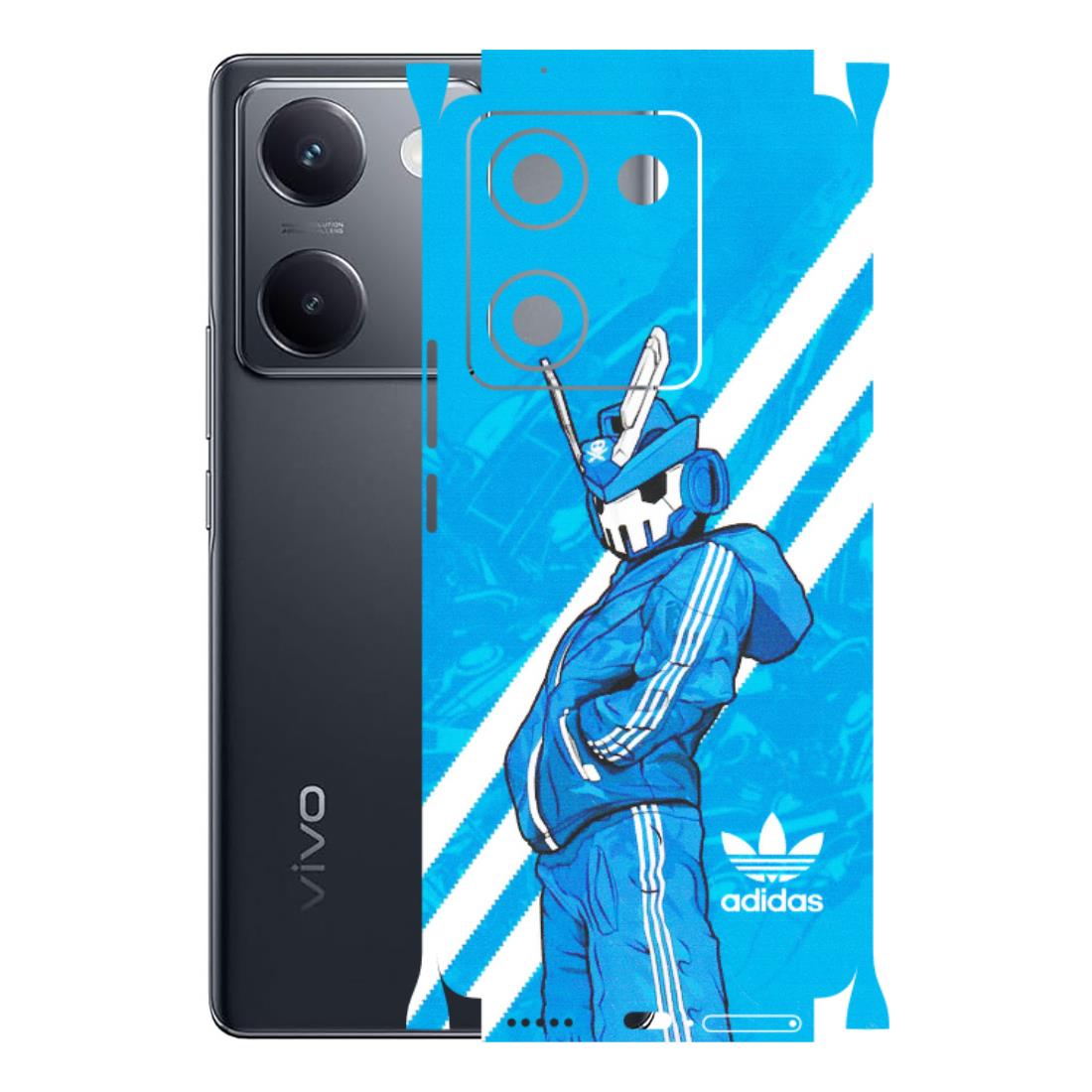 VIVO Y Series Phone Skins (All Models) - Battle of Adidas - Matte Finish (M-98) Vivo Y200 Pro