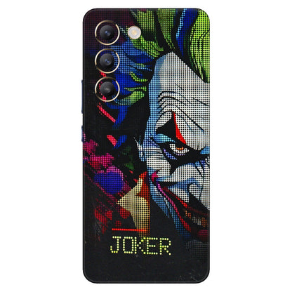 VIVO Y Series Phone Skins (All Models) - Joker Dot Matrix - 3D Embossed Finish (L-08) Vivo Y200e (5G)