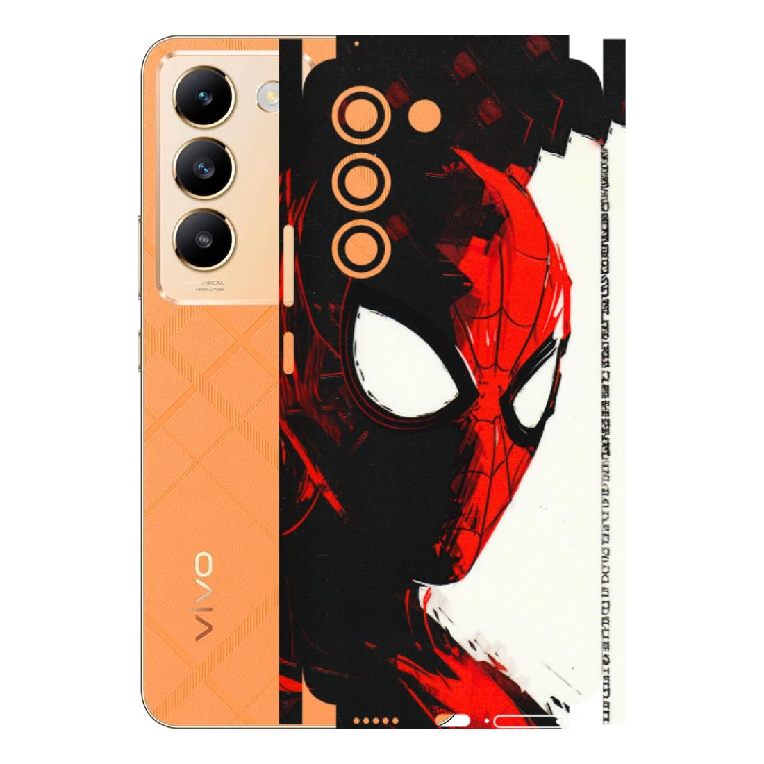 VIVO Y Series Phone Skins (All Models) - Spiderman Killer Face - 3D Embossed Finish (L-17) Vivo Y200e (5G)