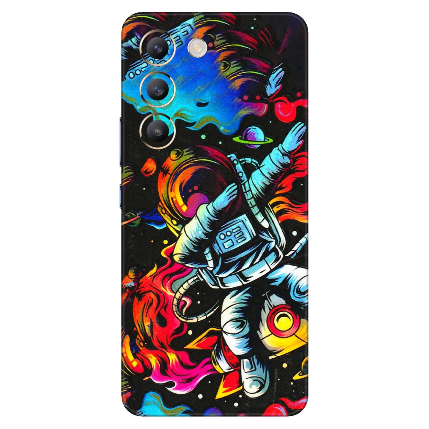 VIVO Y Series Phone Skins (All Models) - Astronaut Dope - 3D Embossed Finish (L-191) Vivo Y200e (5G)