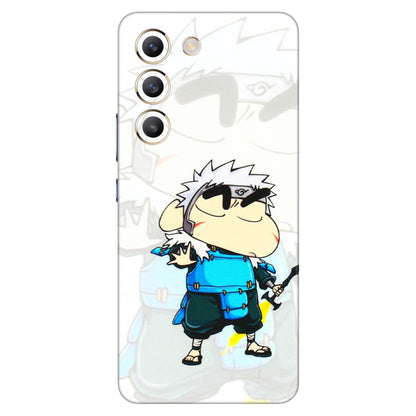 VIVO Y Series Phone Skins (All Models) - Angry Young Shinchan - 3D Embossed Finish (L-226) Vivo Y200e (5G)