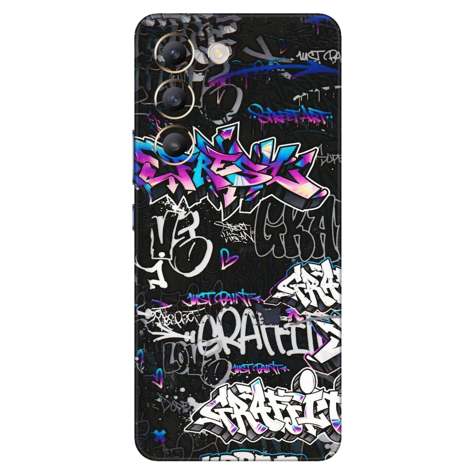 VIVO Y Series Phone Skins (All Models) - Graffiti Killer - 3D Embossed Finish (L-274) Vivo Y200e (5G)