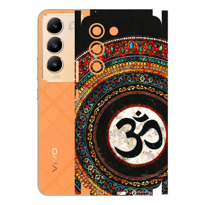 VIVO Y Series Phone Skins (All Models) - Aum Chant Abstract - 3D Embossed Finish (L-42) Vivo Y200e (5G)