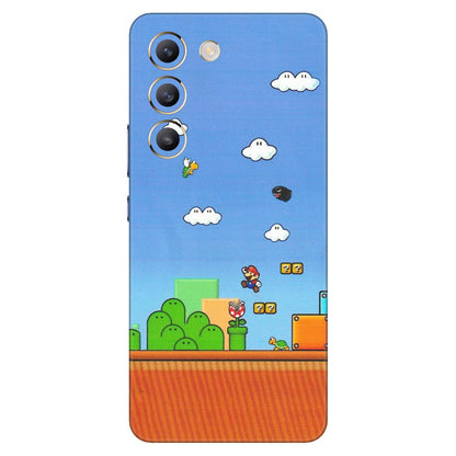 VIVO Y Series Phone Skins (All Models) - Mario Game Scene - Matte Finish (M-24)