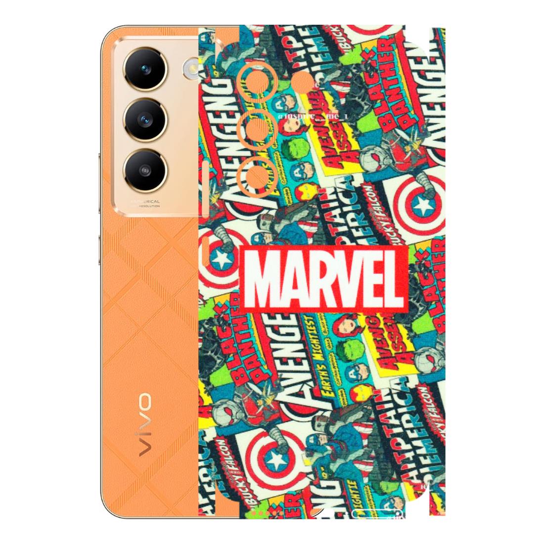 VIVO Y Series Phone Skins (All Models) - Marvel Comic Lover - Matte Finish (M-30) Vivo Y200e (5G)