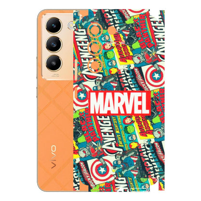 VIVO Y Series Phone Skins (All Models) - Marvel Comic Lover - Matte Finish (M-30) Vivo Y200e (5G)