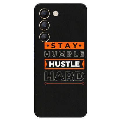 VIVO Y Series Phone Skins (All Models) - Stay Humble Stay Hard - Matte Finish (M-48) Vivo Y200e (5G)