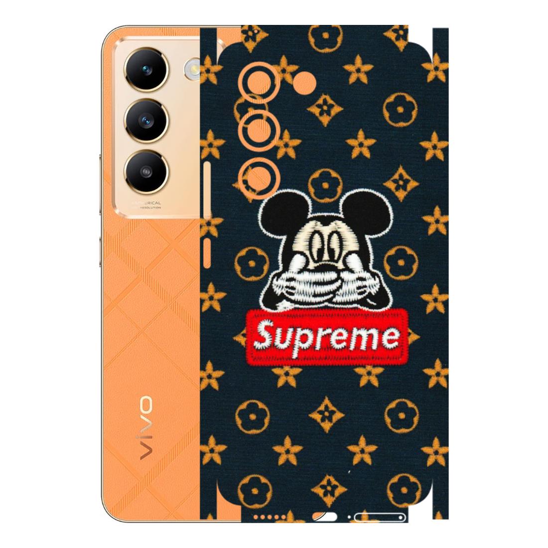 VIVO Y Series Phone Skins (All Models) - Mickey Supreme - Matte Finish (M-83) Vivo Y200e (5G)