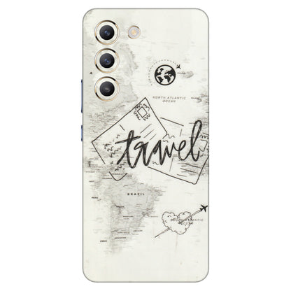 VIVO Y Series Phone Skins (All Models) - Travel Ticket - Transparent Finish (T-06) Vivo Y200e (5G)