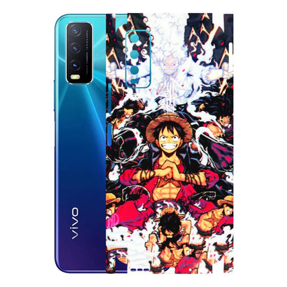 VIVO Y Series Phone Skins (All Models) - Luffy Anime Character - 3D Embossed Finish (L-203) Vivo Y20A