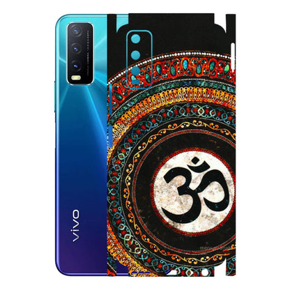 VIVO Y Series Phone Skins (All Models) - Aum Chant Abstract - 3D Embossed Finish (L-42) Vivo Y20A