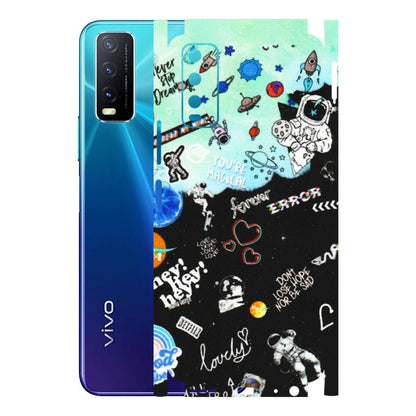 VIVO Y Series Phone Skins (All Models) - Living In A Space Dream - Matte Finish (M-46) Vivo Y20A